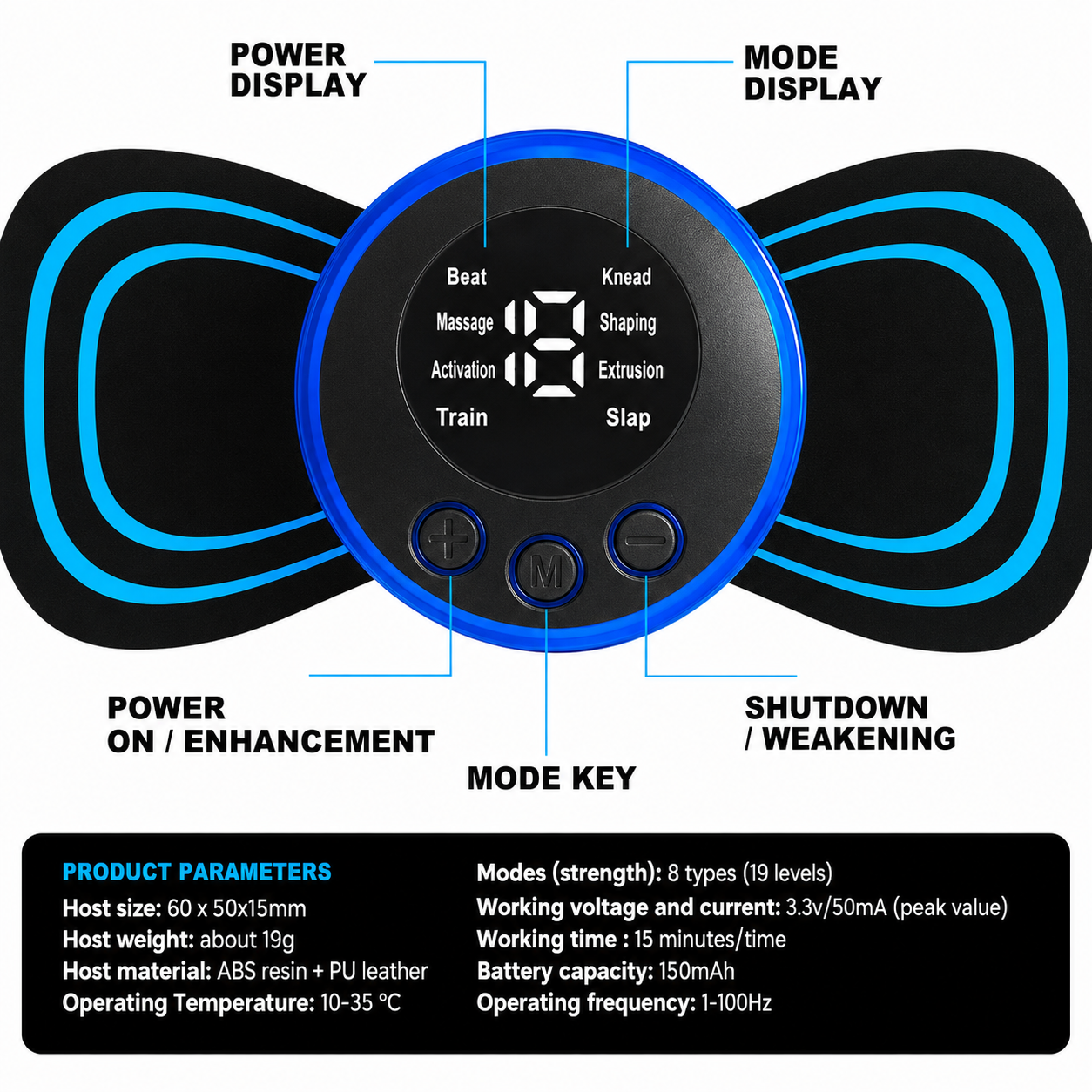 Butterfly Neck Massager