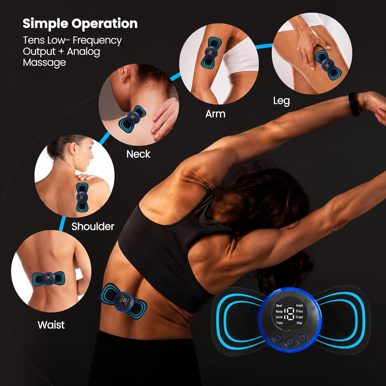 Butterfly Neck Massager