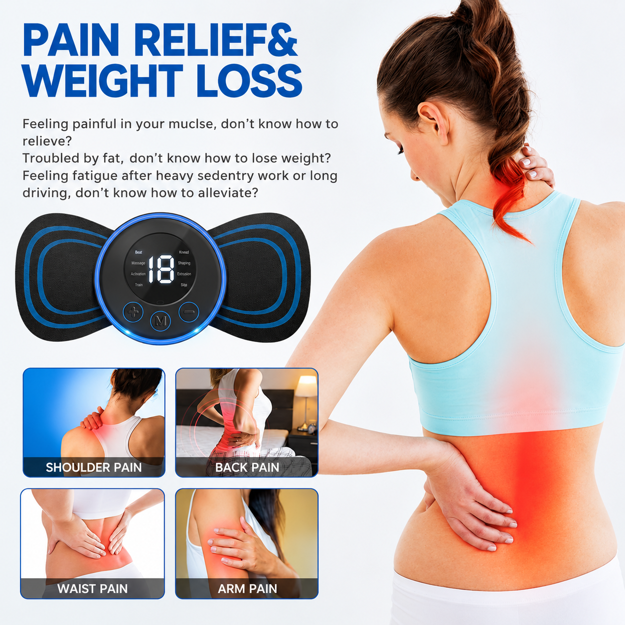 Butterfly Neck Massager