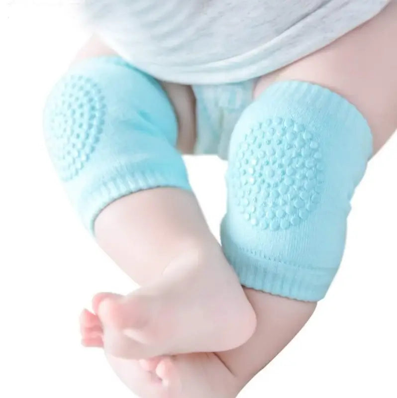 Baby Toddler Wool Knit Leg Warmer & Knee Guard (Blue)