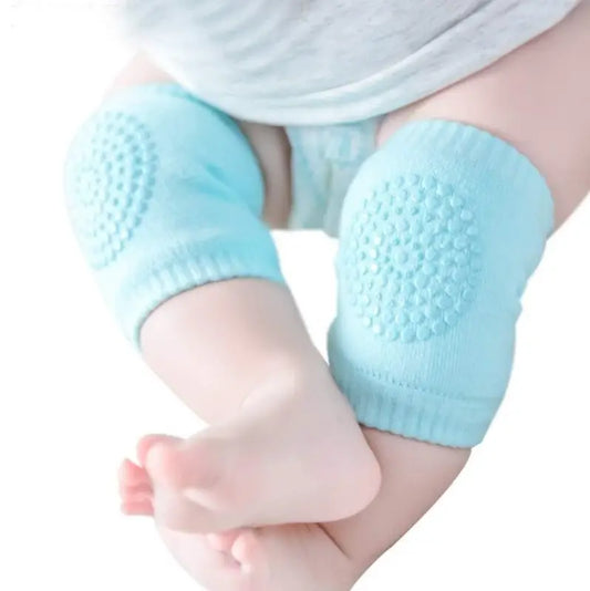 Baby Toddler Wool Knit Leg Warmer & Knee Guard (Blue)