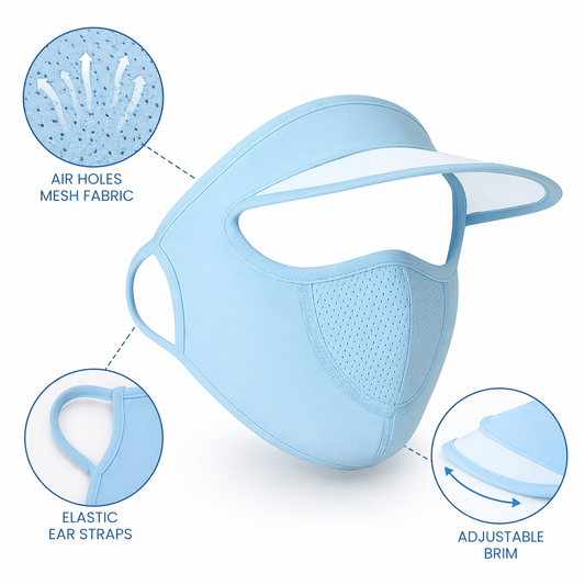 Anti-Tan Protection 360° UV Cover (Blue)