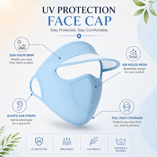Anti-Tan Protection 360° UV Cover (Blue)