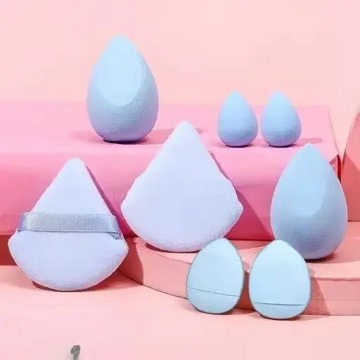 Professional 12pcs Makeup Puff & Blending Sponge Set